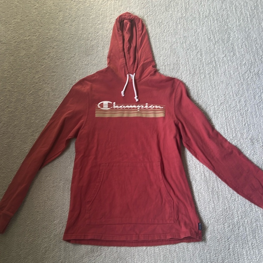 Champion Men’s long sleeve tee- size medium